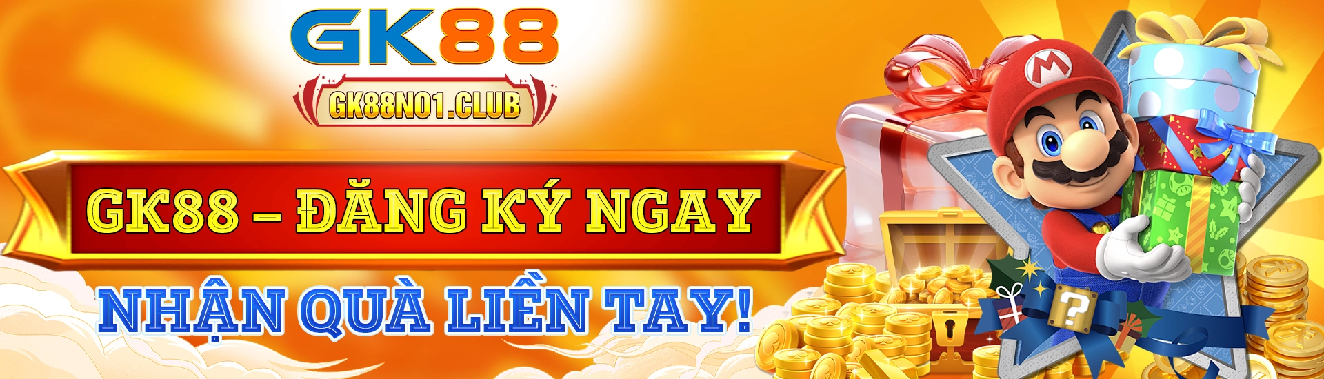 GK88 – Đăng ký ngay, nhận quà liền tay